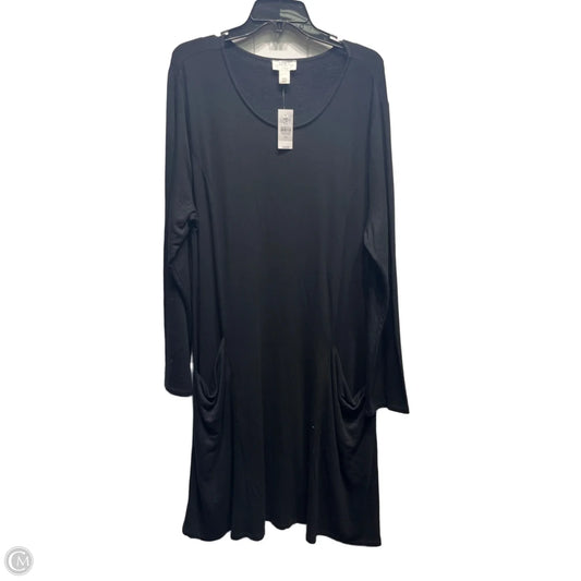 Dress Casual Short By Loft In Black, Size: Xxl