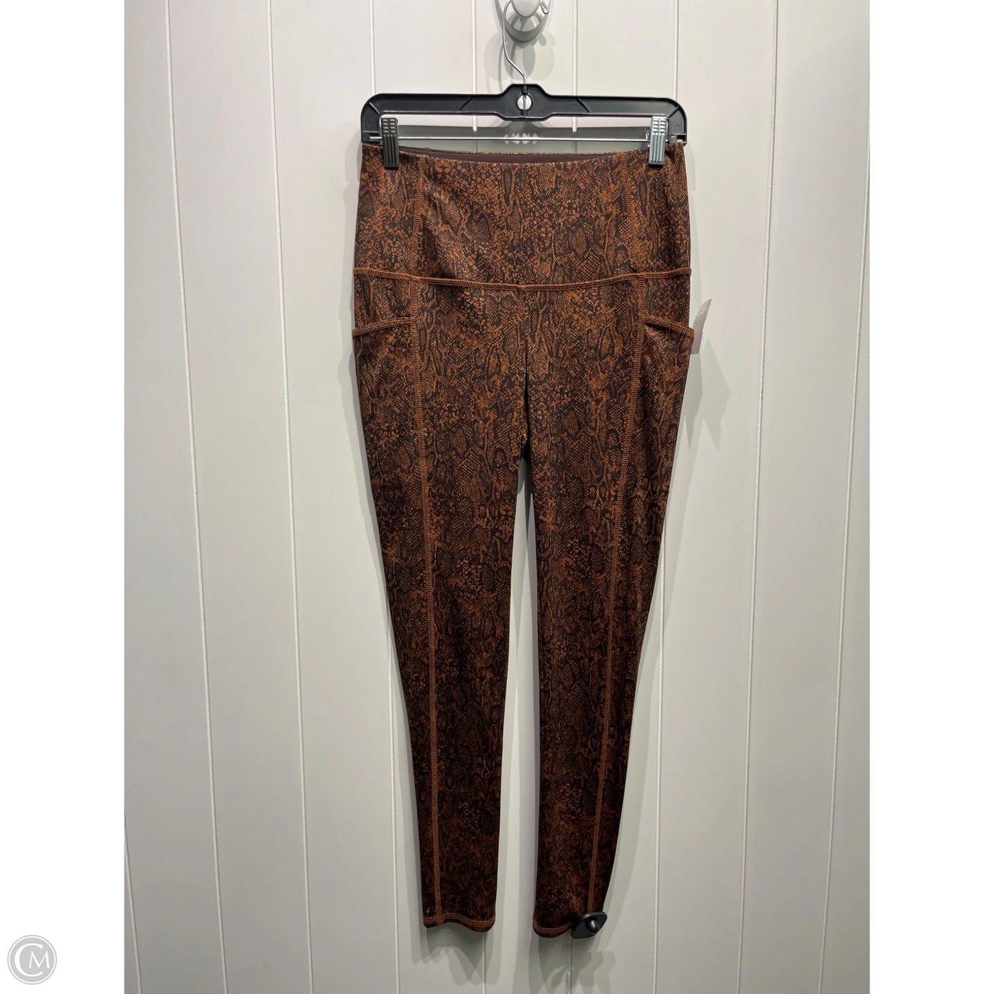 Pants Leggings By Chicos In Brown, Size: 4