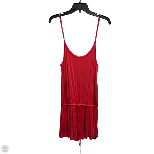 Romper By Threads 4 Thought In Red, Size: M