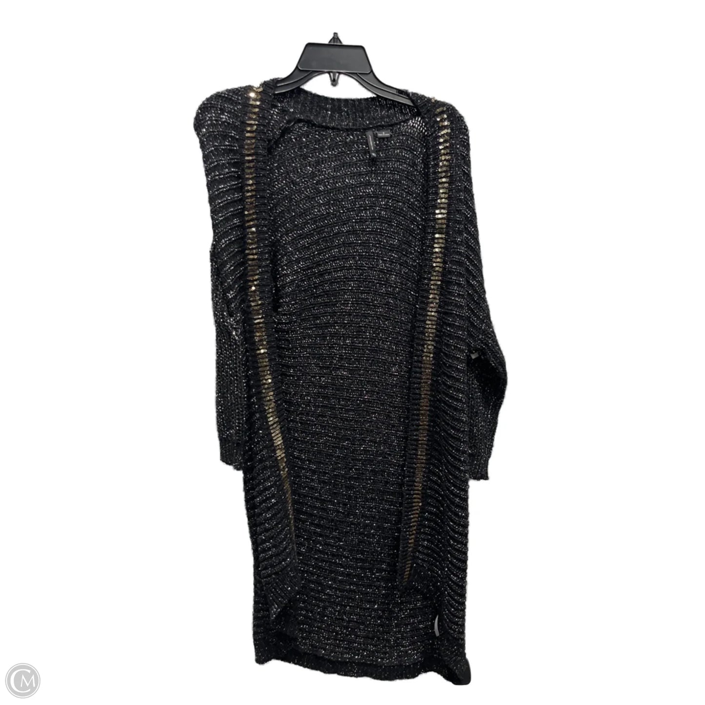 Sweater 2pc By New Directions In Black & Gold, Size: S