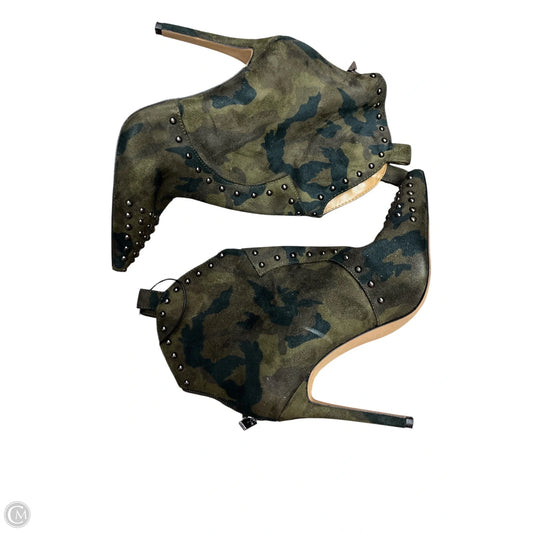 Boots Ankle Heels By Jessica Simpson In Green, Size: 7