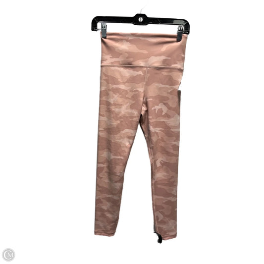 Athletic Leggings By Athleta In Peach, Size: Xs
