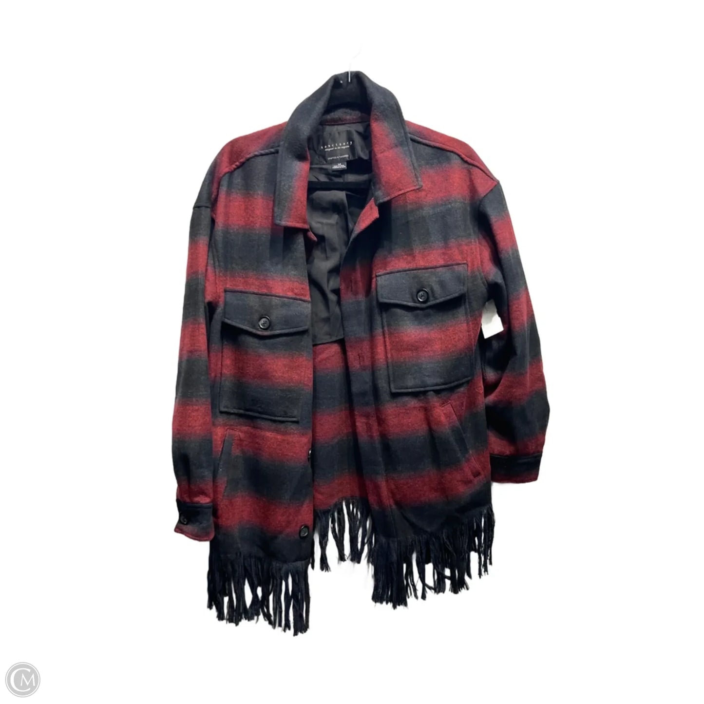 Jacket Other By Sanctuary In Black & Red, Size: M