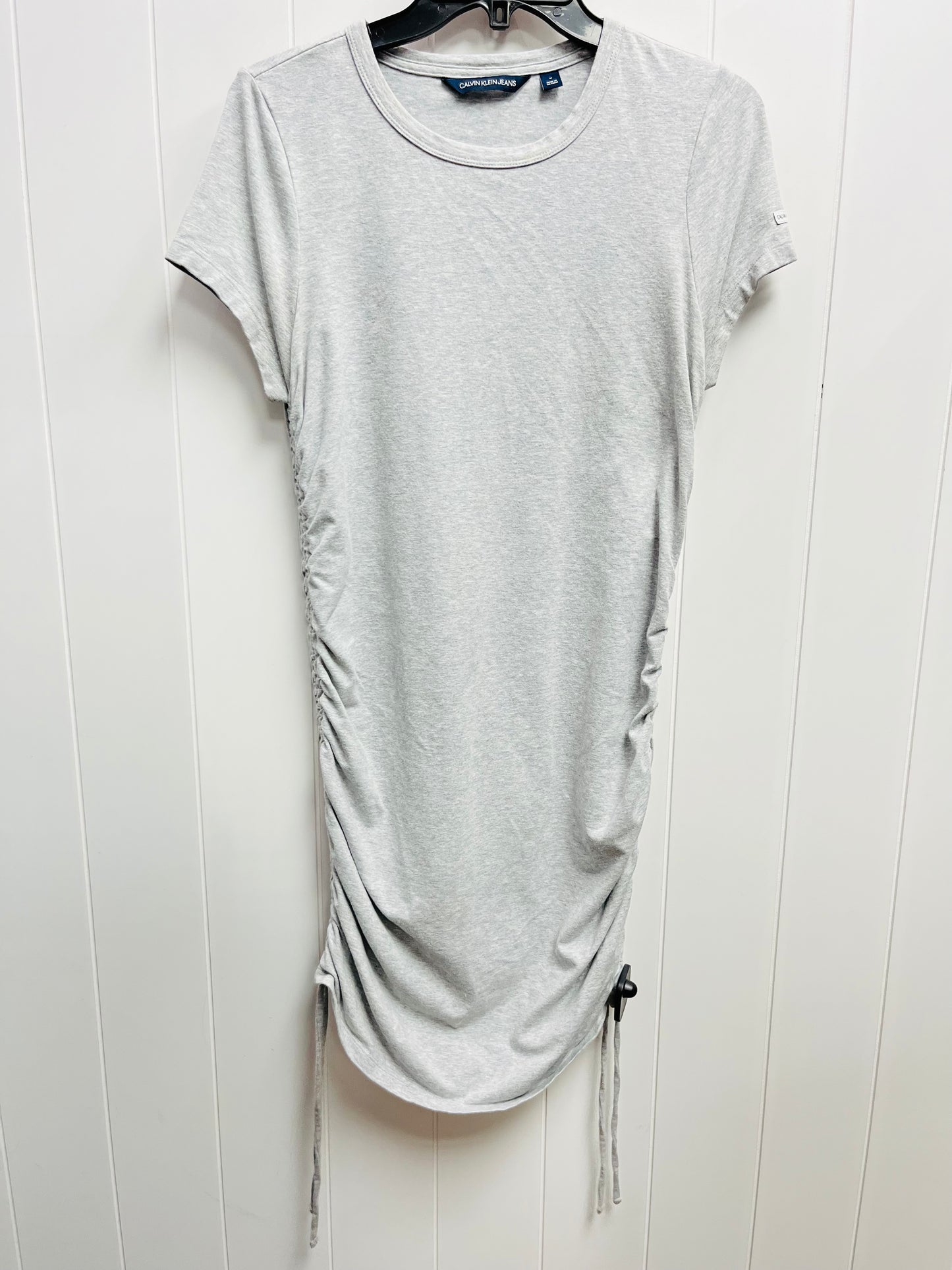 Dress Casual Short By Calvin Klein In Grey, Size: M