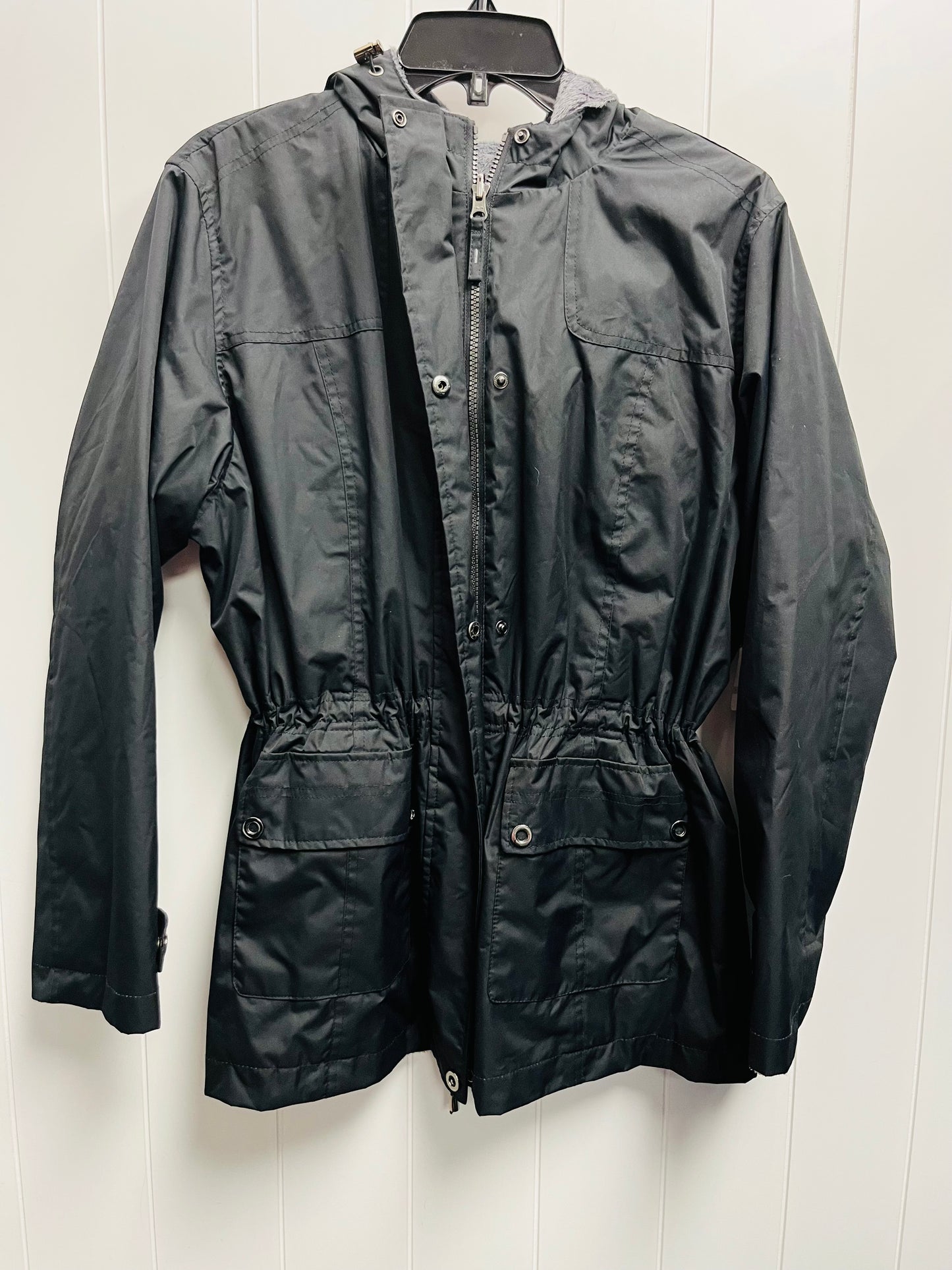 Coat Puffer & Quilted By St Johns Bay In Black, Size: Xlp