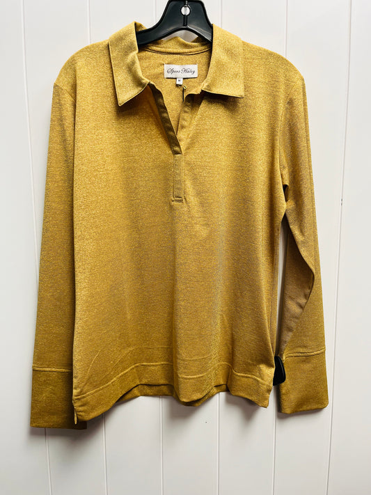 Top Long Sleeve By sport haley In Gold, Size: M