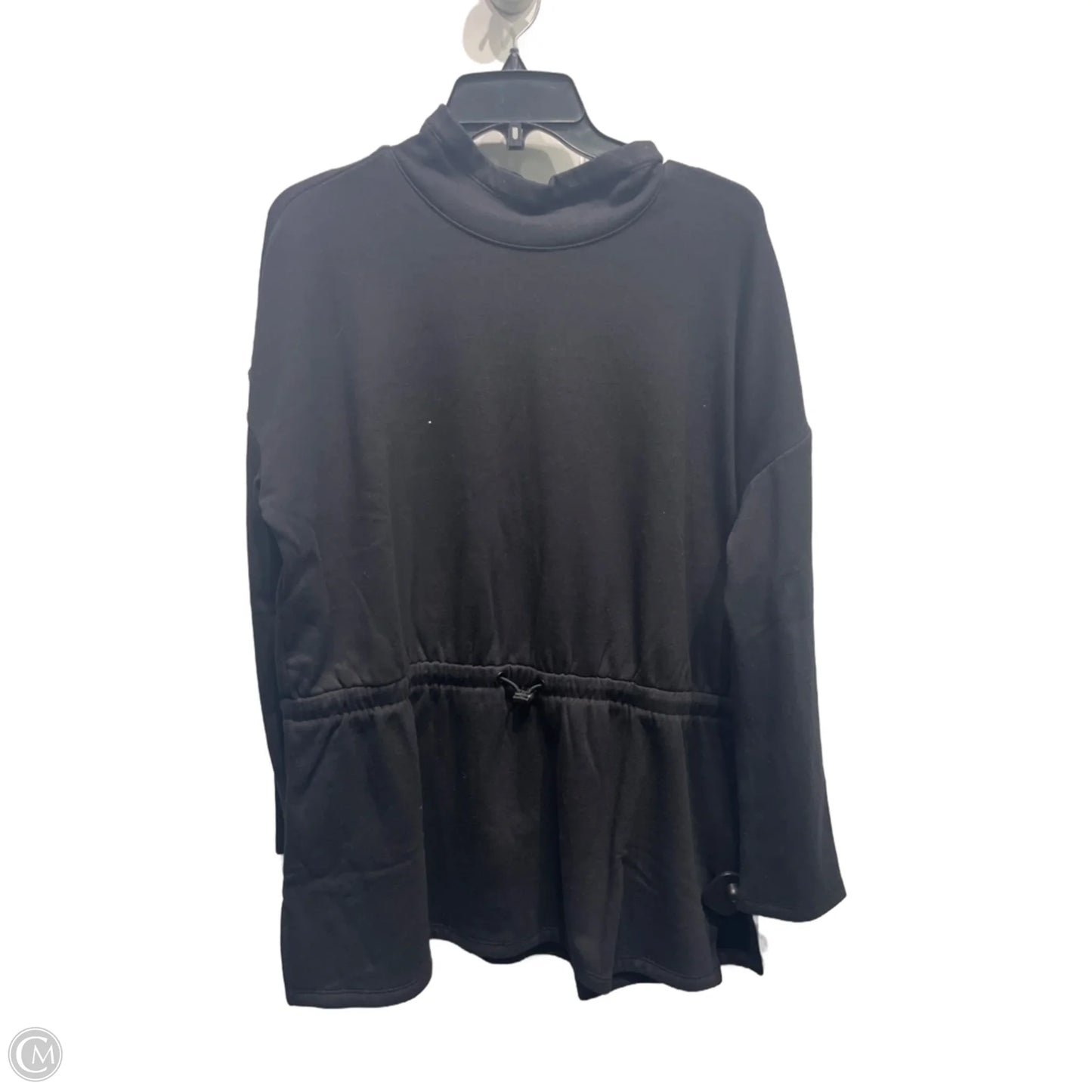 Top Long Sleeve By Liz Claiborne In Black, Size: L