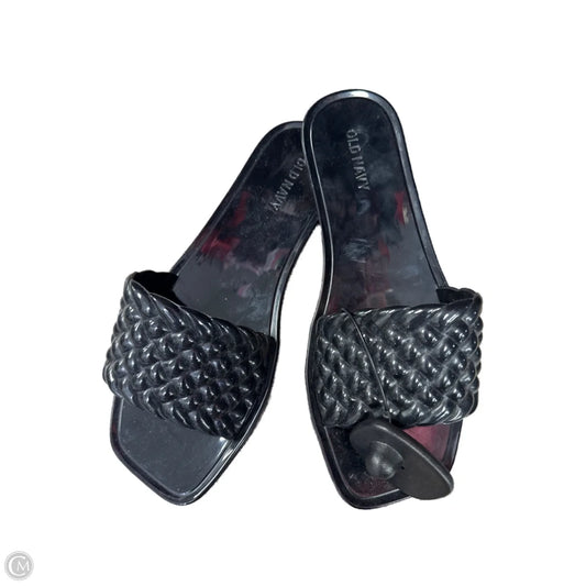 Sandals Flats By Old Navy In Black, Size: 6