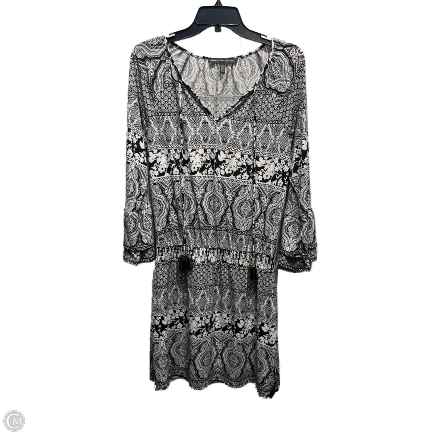Dress Casual Short By White House Black Market In Black & Pink, Size: S