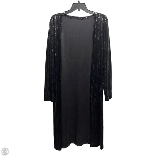 Cardigan By Clothes Mentor In Black, Size: L