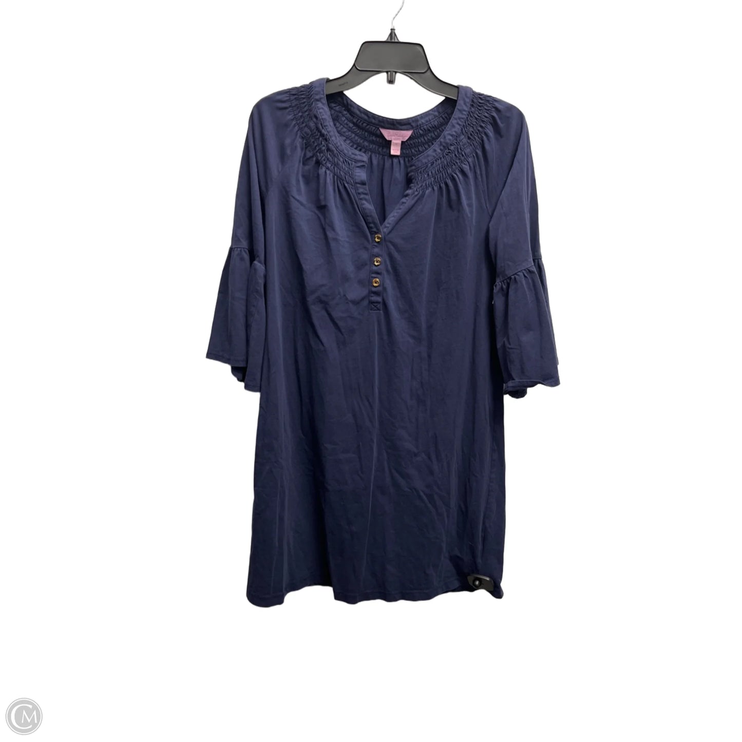 Dress Designer By Lilly Pulitzer In Navy, Size: M