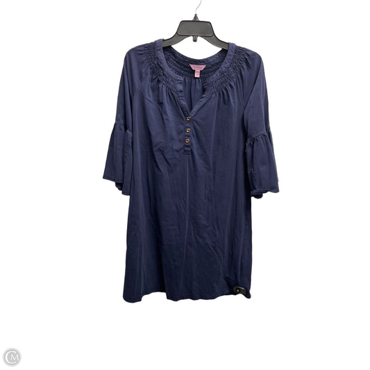Dress Designer By Lilly Pulitzer In Navy, Size: M