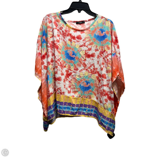 Top Short Sleeve By made in italy In Blue & Red, Size: Xl
