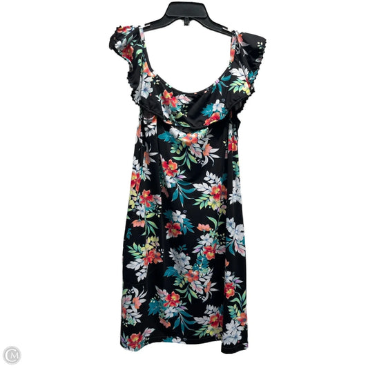 Dress Casual Short By Tommy Bahama In Black & Green, Size: L
