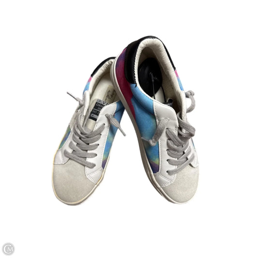 Shoes Sneakers By Vintage Havana In Blue & Grey, Size: 5.5