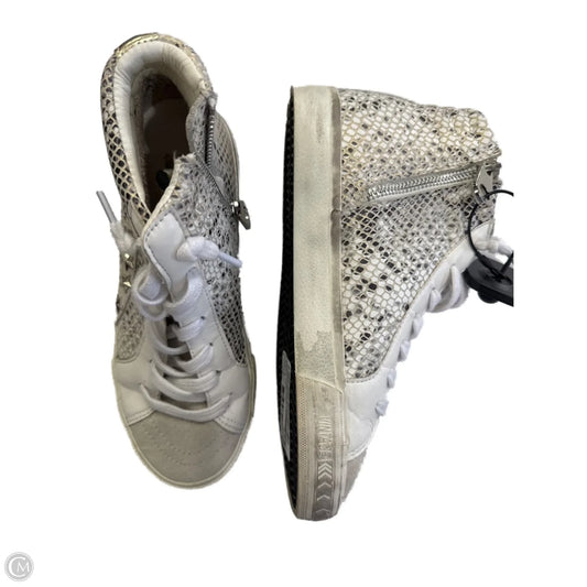Shoes Sneakers By Vintage Havana In Grey & White, Size: 6.5