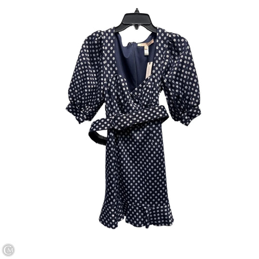 Dress Casual Short By Hutch In Blue & White, Size: 2