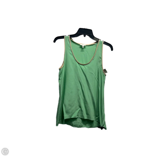 Top Sleeveless By Joie In Cream & Green, Size: Xs
