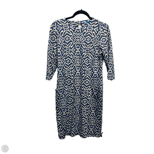 Dress Casual Short By J Mclaughlin In Blue & White, Size: S