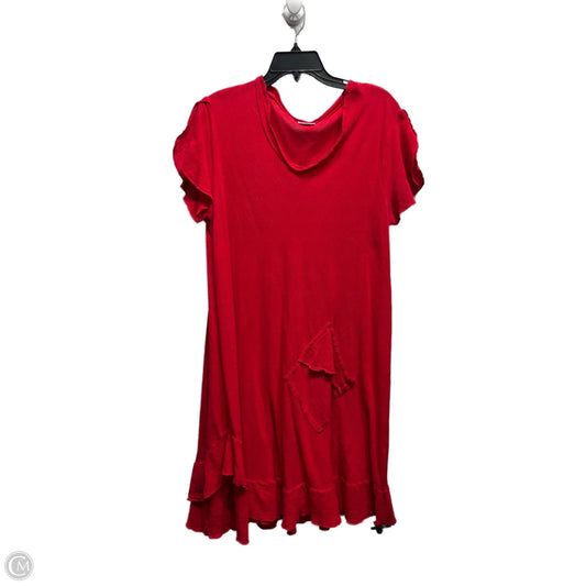 Dress Casual Midi By Oh My Gauze In Red, Size: Xl