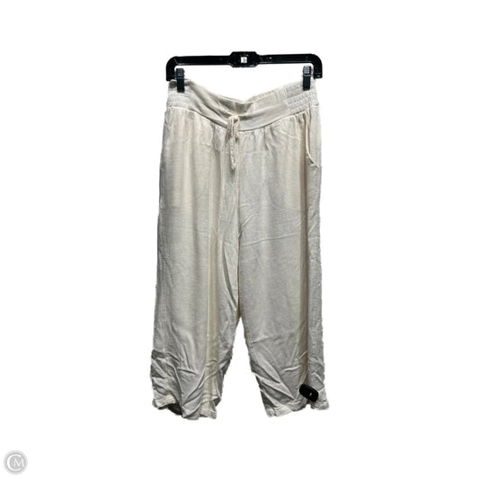 Capris By Jm Collections In Cream, Size: S