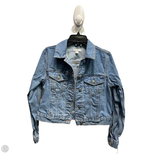 Jacket Denim By Topshop In Blue Denim, Size: 2