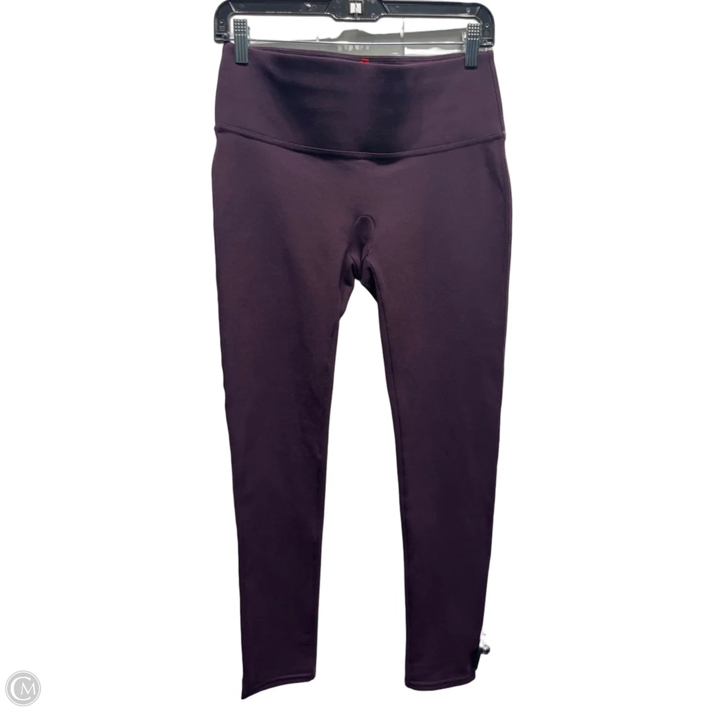 Pants Leggings By Spanx In Maroon, Size: M