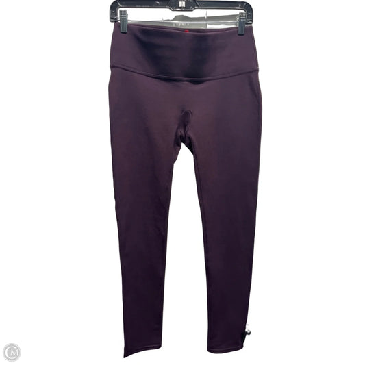 Pants Leggings By Spanx In Maroon, Size: M