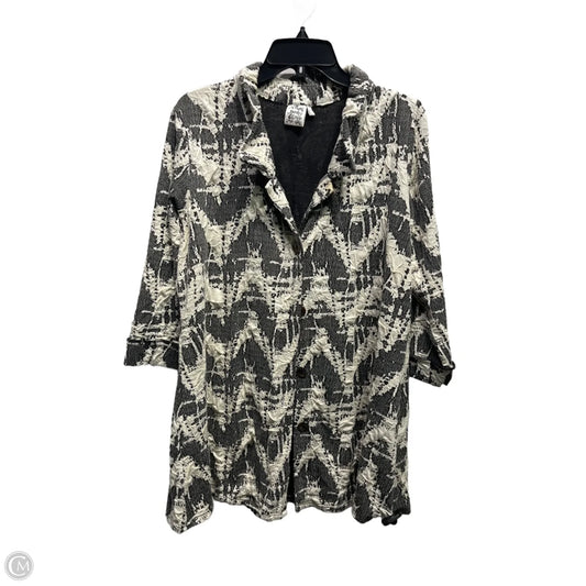 Jacket Other By Parsley & Sage In Black & Cream, Size: Xl