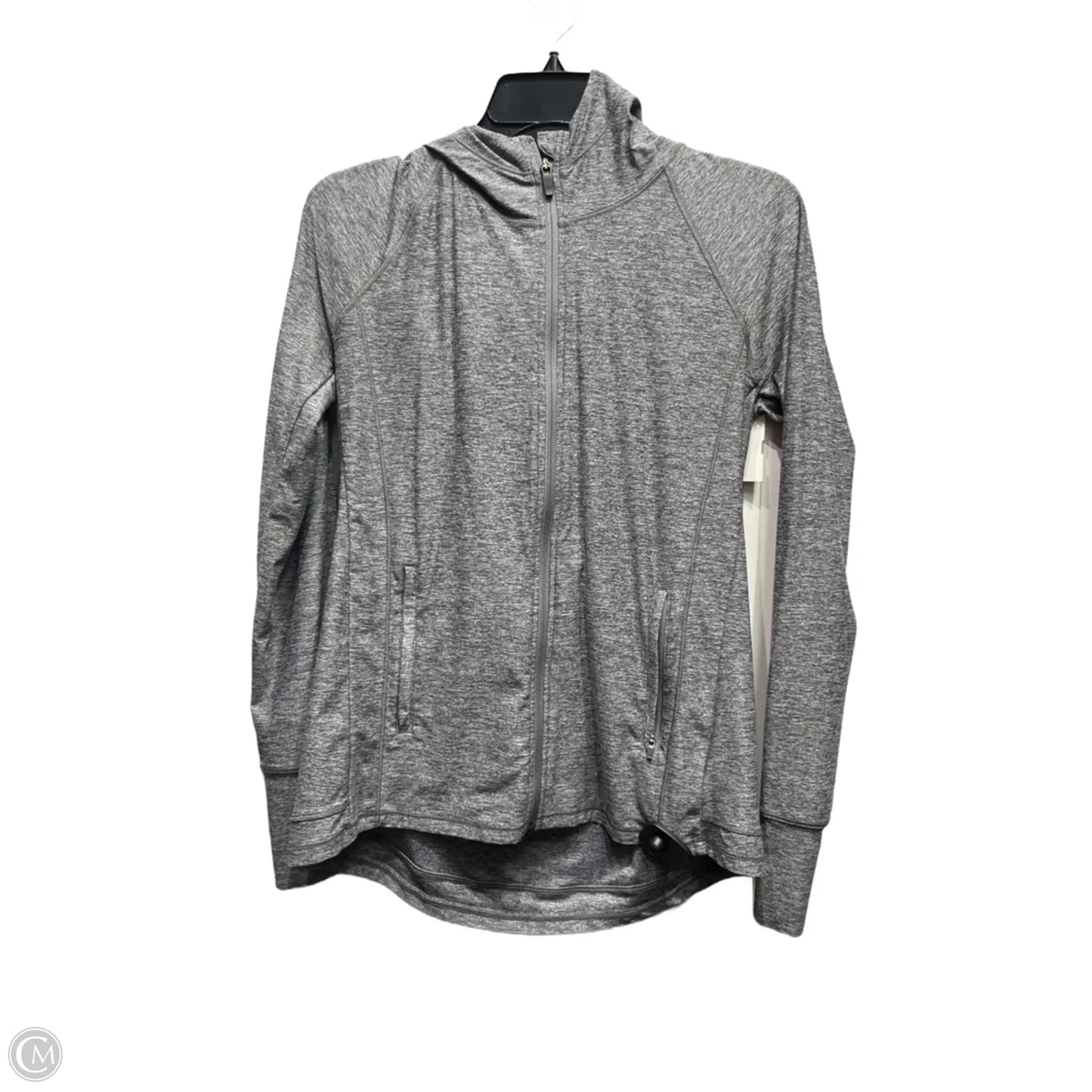 Athletic Jacket By Athleta In Grey, Size: S