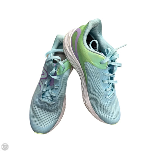 Shoes Athletic By New Balance In Blue & Green, Size: 6
