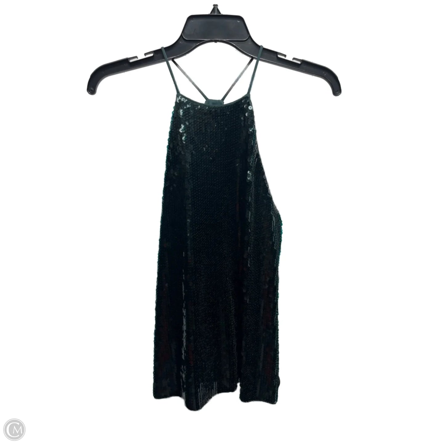 Top Sleeveless By Express In Green, Size: S