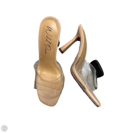 Shoes Heels Stiletto By wild pair In Tan, Size: 5.5