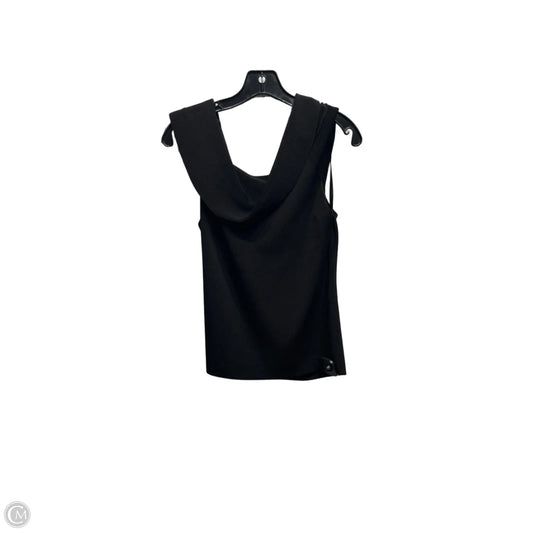 Top Short Sleeve By White House Black Market In Black, Size: M