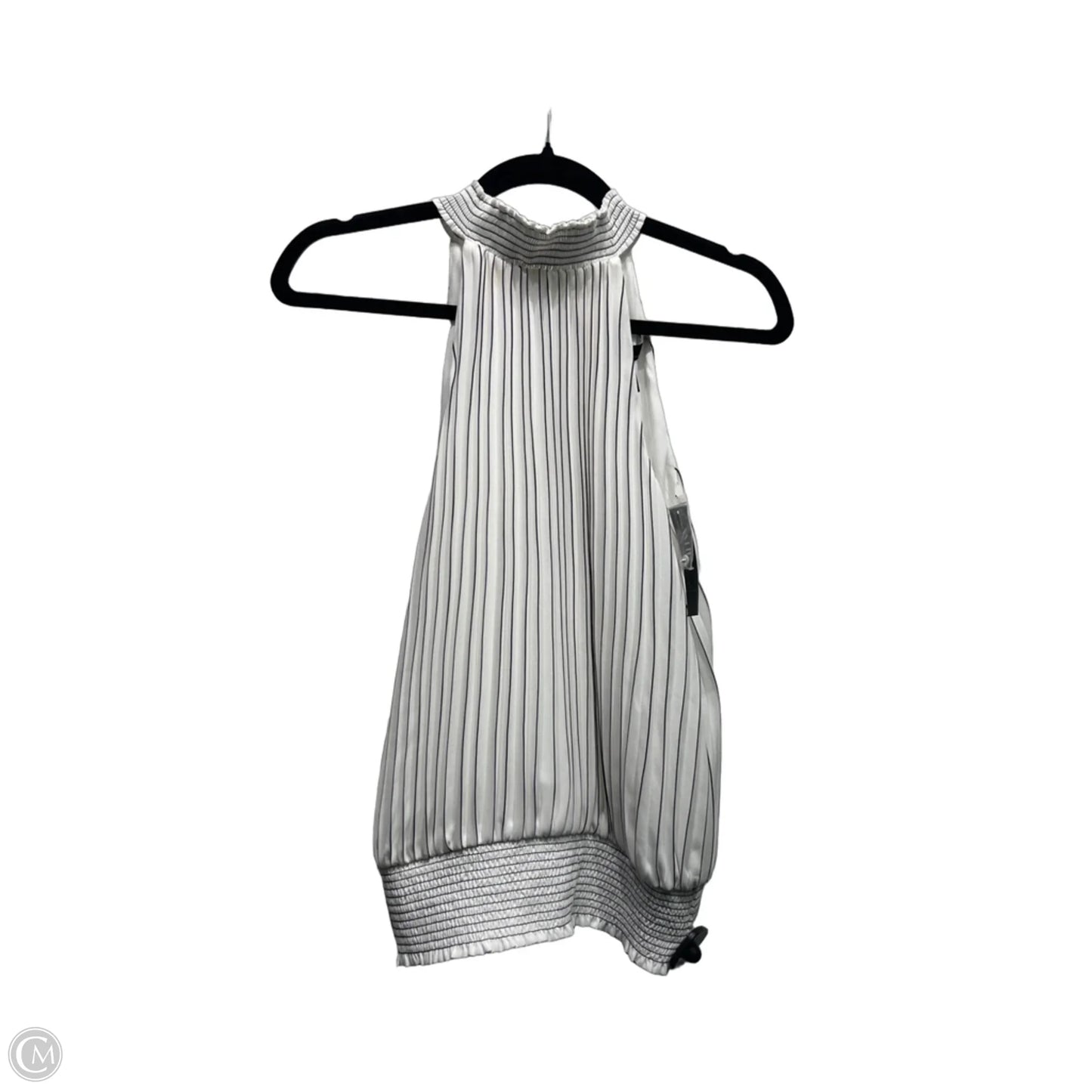 Blouse Sleeveless By White House Black Market In Black & White, Size: 0