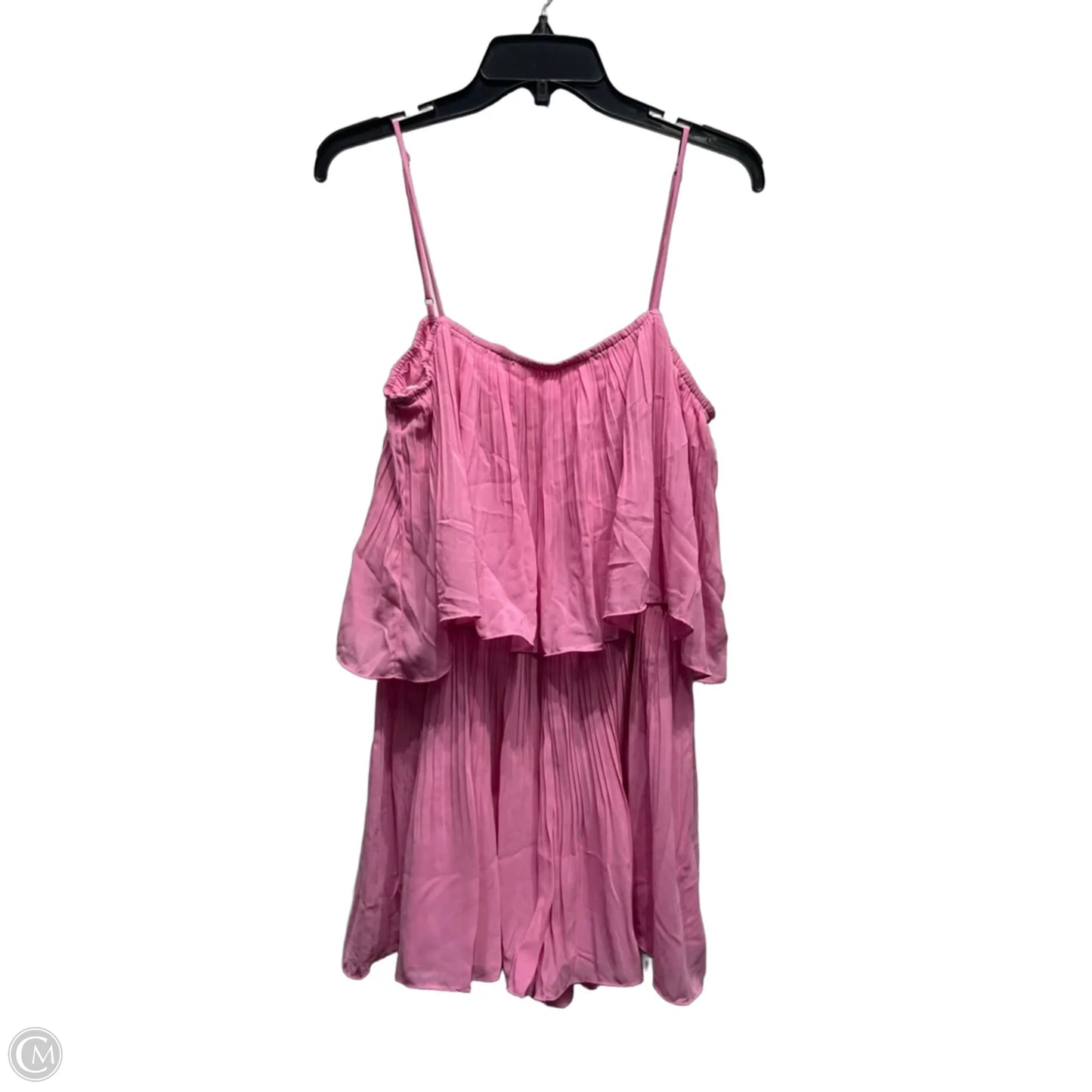 Romper By Clothes Mentor In Pink, Size: L