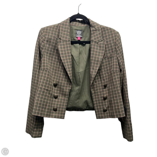 Blazer By Vince Camuto In Green & Orange, Size: 8