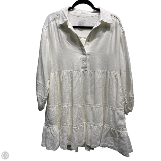 Dress Casual Short By Maeve In White, Size: S