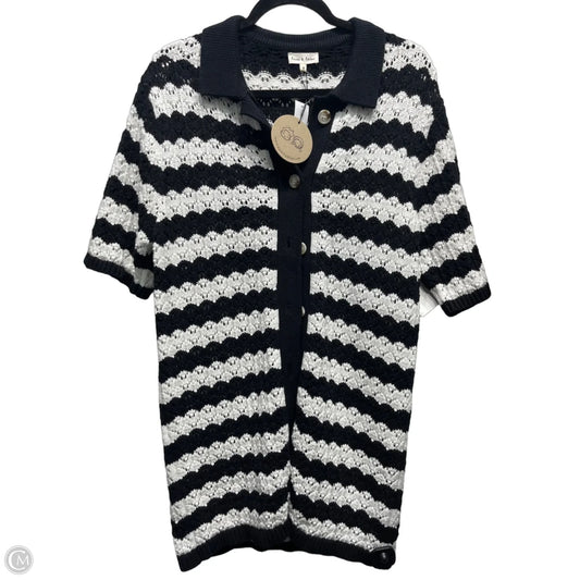 Dress Casual Short By AARON & AMBER In Black & White, Size: S