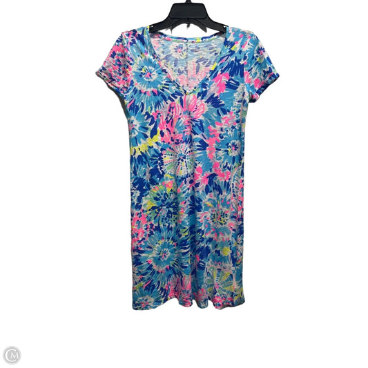 Dress Designer By Lilly Pulitzer In Blue & Pink, Size: Xs