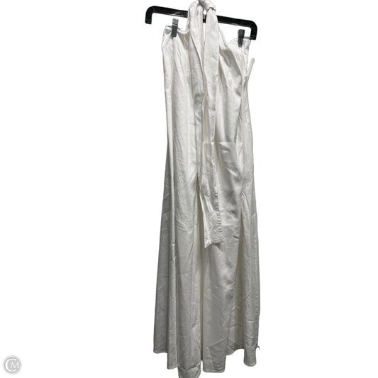 Dress Casual Maxi By Inc In White, Size: L