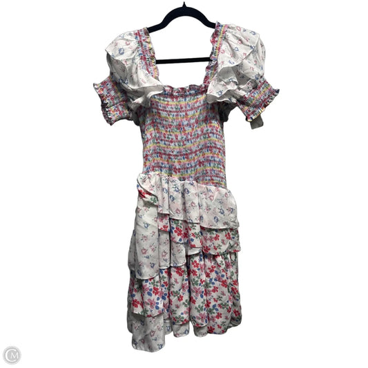 Dress Party Short By TO MY LOVERS In Pink & White, Size: S