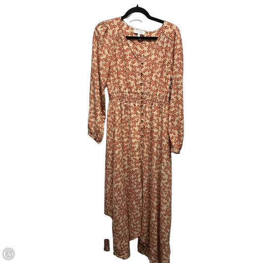 Dress Casual Maxi By Hayden La In Orange, Size: M