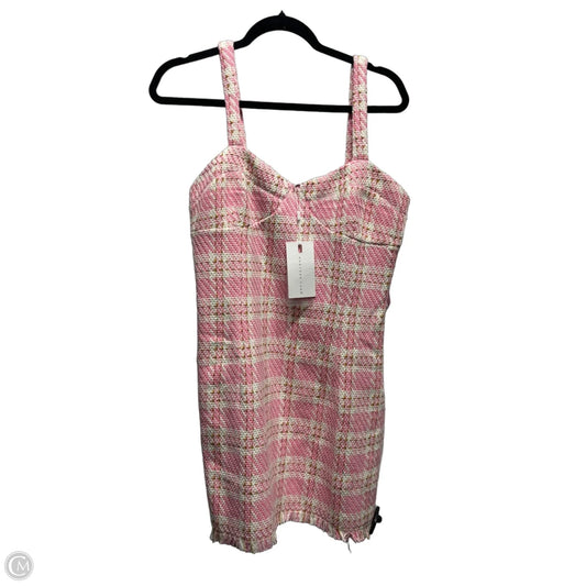 Dress Party Short By Endless Rose In Pink & White, Size: L