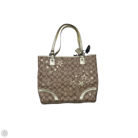 Handbag Designer By Coach, Size: Medium