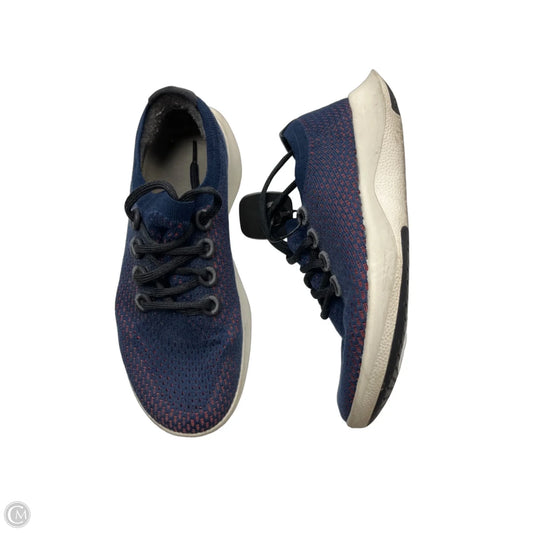 Shoes Athletic By Allbirds In Blue & Red, Size: 8.5