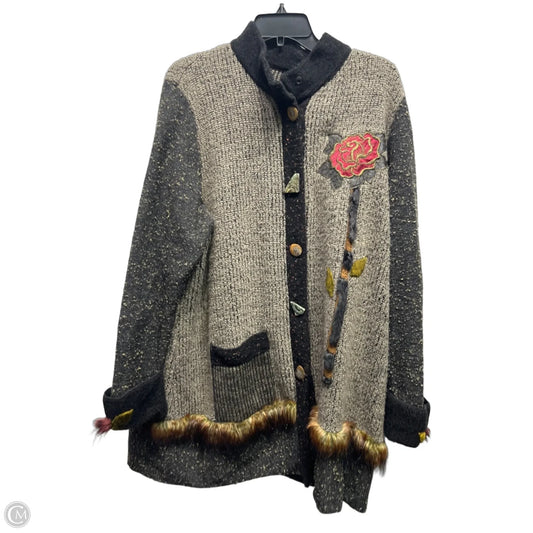 Jacket Other By LEE ANDERSEN In Black & Grey, Size: 1x