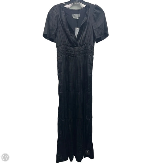 Dress Casual Midi By Anthropologie In Black, Size: Xxsp