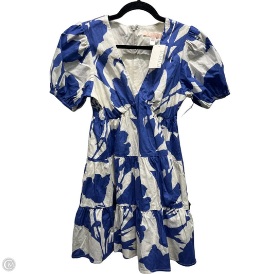 Dress Casual Short By Hutch In Blue & White, Size: Xs