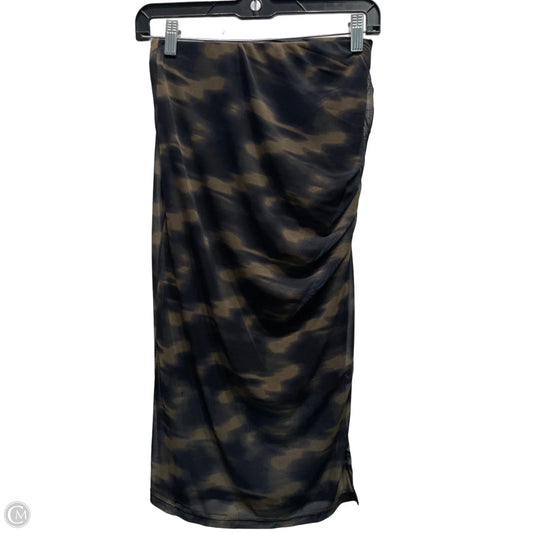 Skirt Midi By Evereve In Black & Tan, Size: Xs